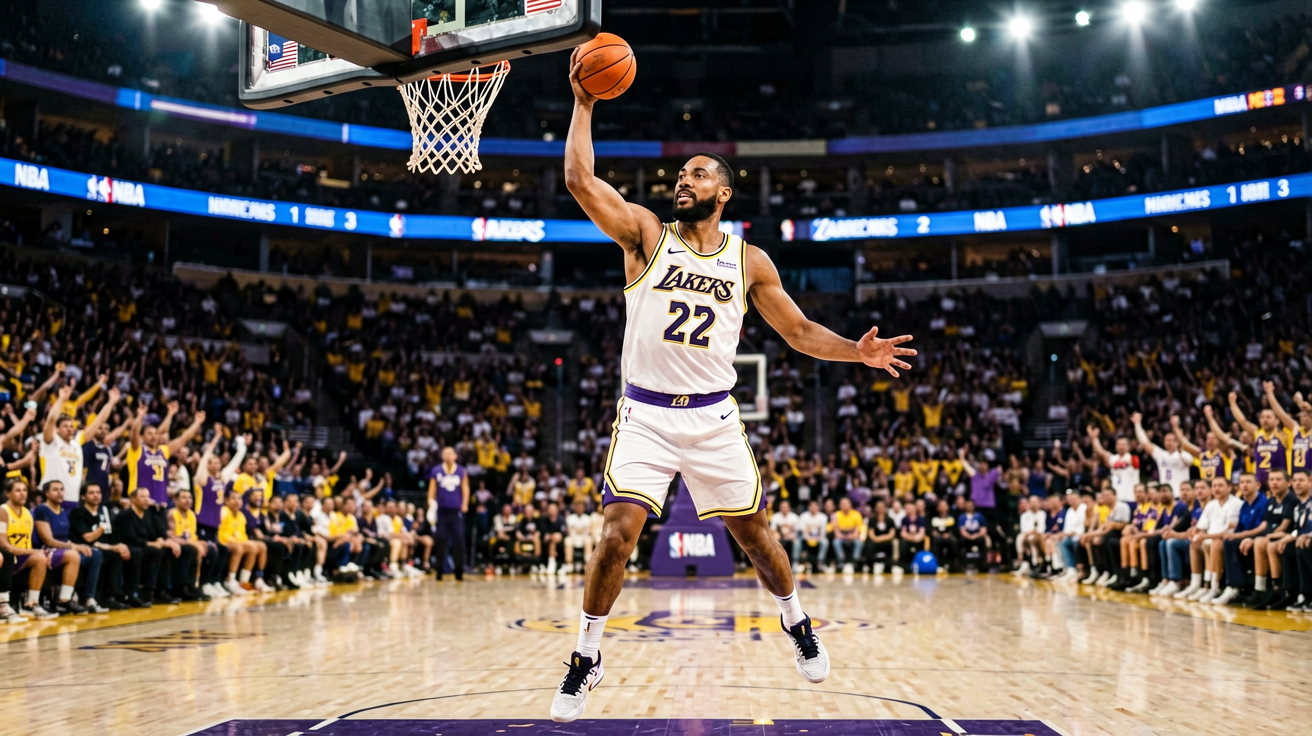 NBA篮球比赛精彩瞬间